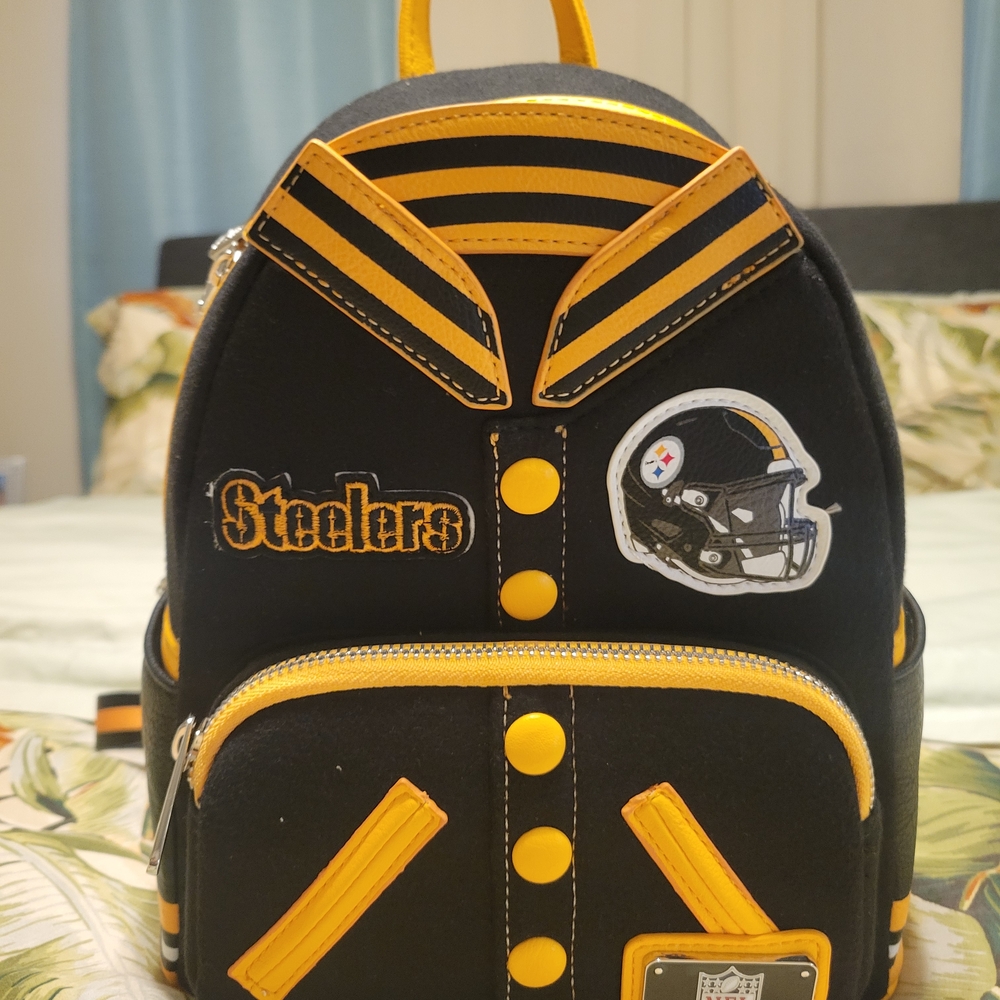 Black and Yellow Backpack